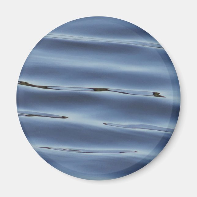 Blaues Wasser Magnet (Vorne)