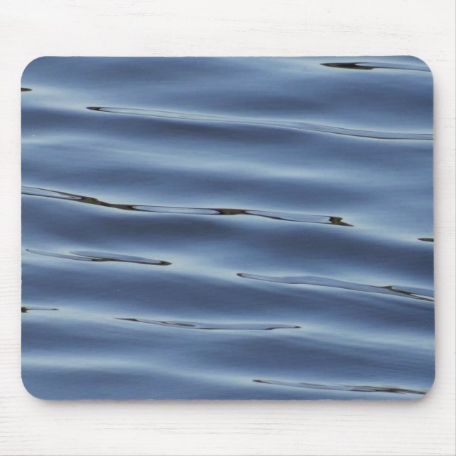 Blaues Wasser Mousepad (Vorne)