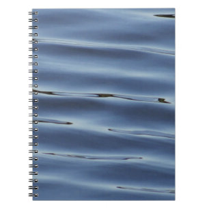 Blaues Wasser Notizblock