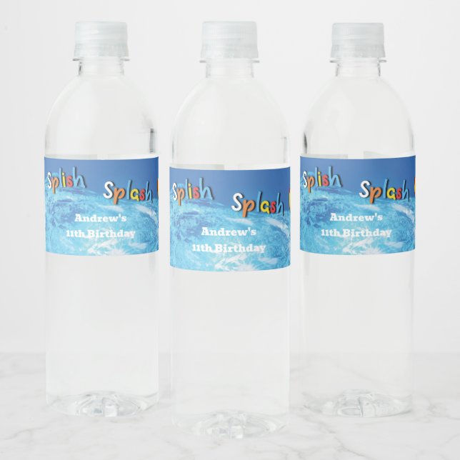 Blaues Wasser - Party des Pools (Flaschen)