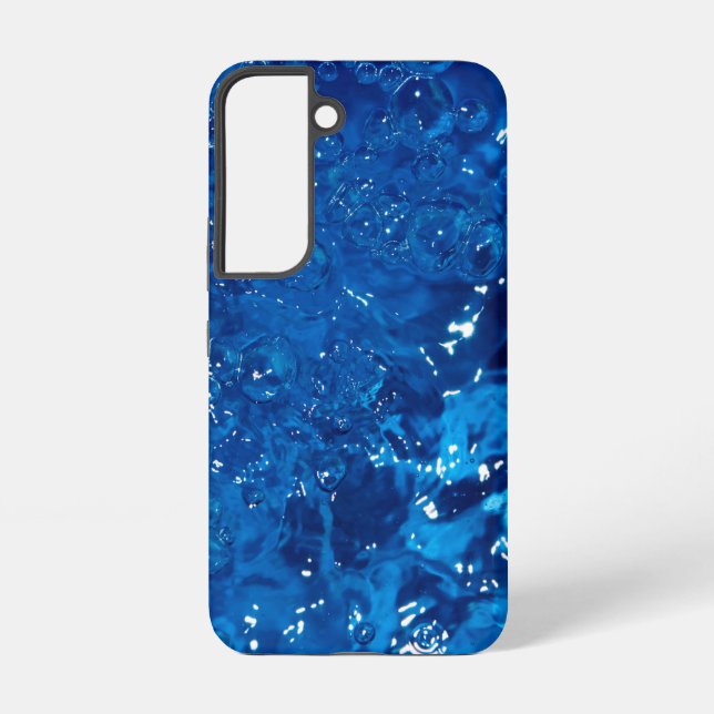 Blaues Wasser Samsung Galaxy Hülle (Rückseite)