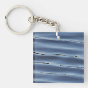 Blaues Wasser Schlüsselanhänger