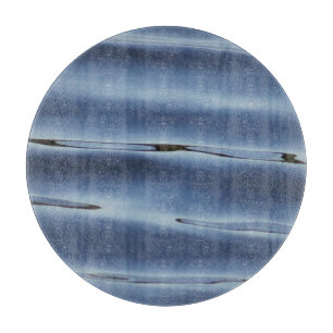 Blaues Wasser Schneidebrett