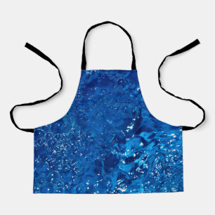 Blaues Wasser Schürze