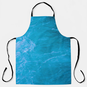Blaues Wasser Schürze