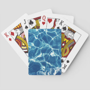 Blaues Wasser Spielkarten