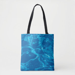 Blaues Wasser Tasche