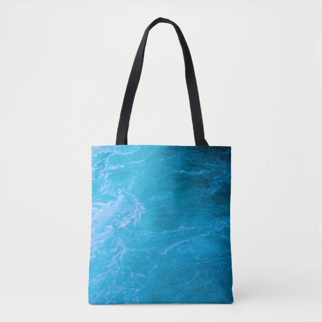 Blaues Wasser Tasche (Vorderseite)
