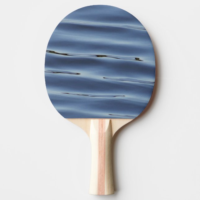 Blaues Wasser Tischtennis Schläger (Vorderseite)