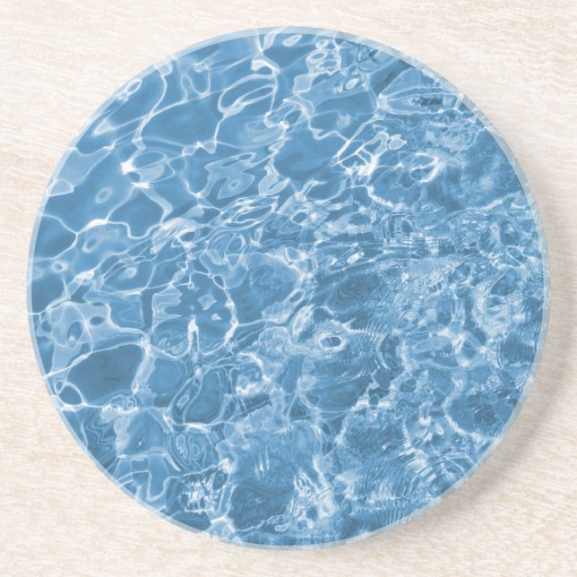 Blaues Wasser Untersetzer (Vorne)