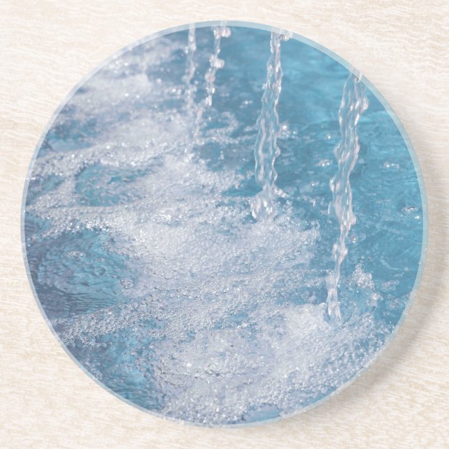 Blaues Wasser Untersetzer (Vorne)