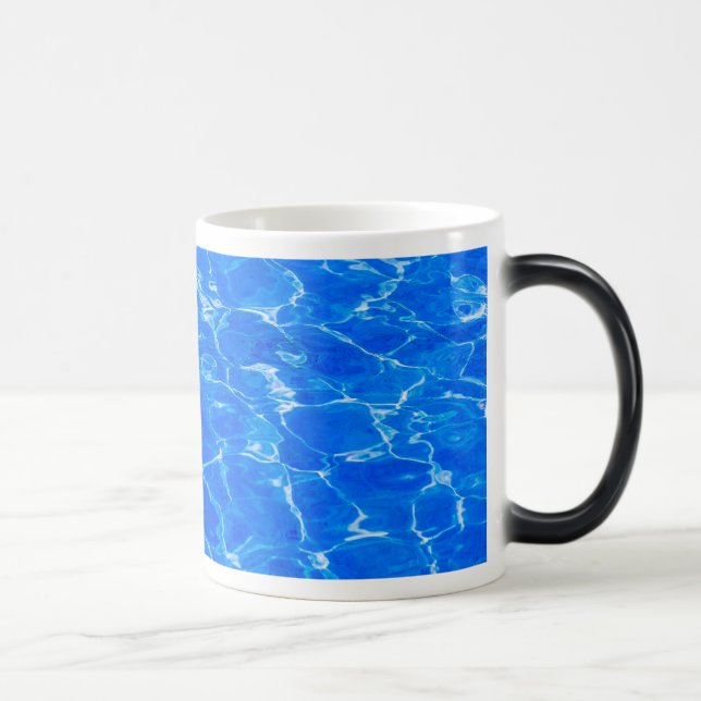 Blaues Wasser Verwandlungstasse (Rechts)