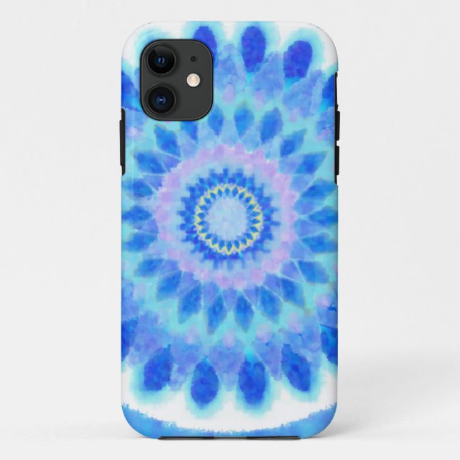 Blaues Wasserrad Case-Mate iPhone Hülle (Rückseite)