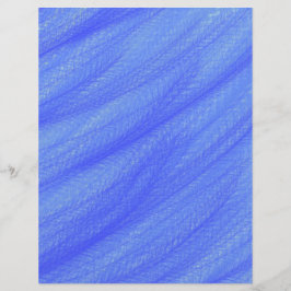 Blaues Weizenfeld-Schreibpapier 2-seitige Seite