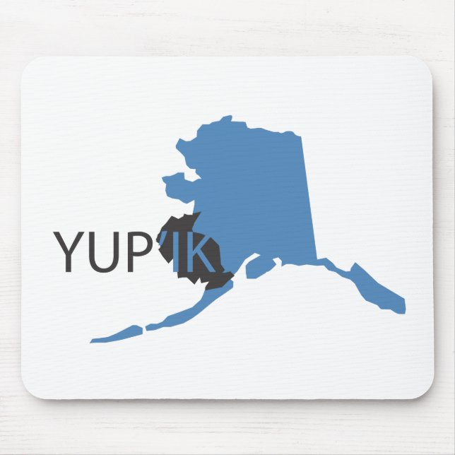 Blaues Yupik Mousepad (Vorne)