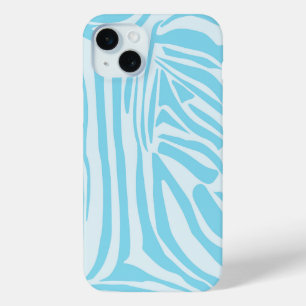 Blaues Zebra-Muster Case-Mate iPhone Hülle