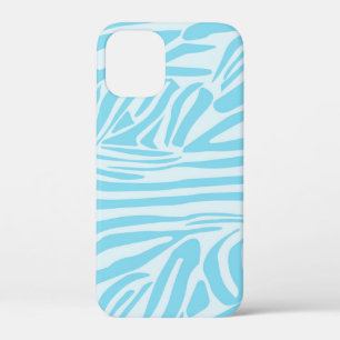 Blaues Zebramuster Case-Mate iPhone Hülle