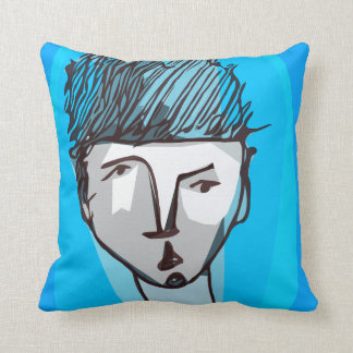 blaues Zeitraumkissen Kissen