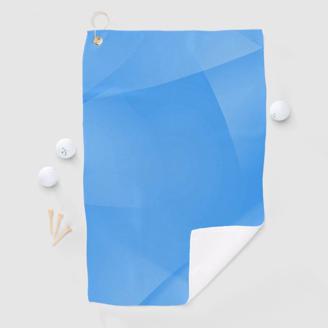 Blaufalten Golfhandtuch (Insitu)
