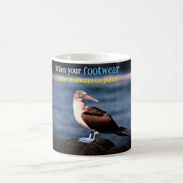Blaufuß-Tölpel  Kaffeetasse (Mittel)