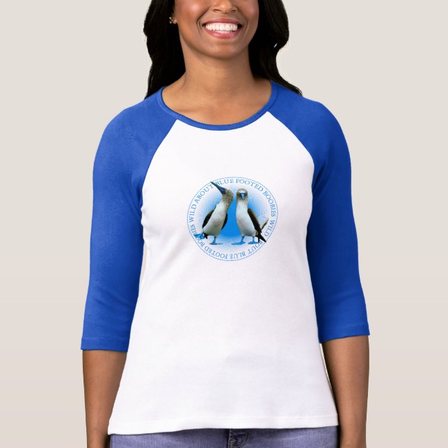Blaufüßige Boobies T-Shirt (Vorderseite)