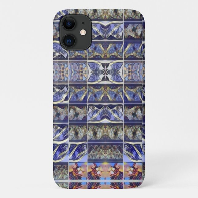Blaugalaxie Case-Mate iPhone Hülle (Rückseite)