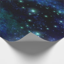 Blaugalaxie Wrapping Paper
