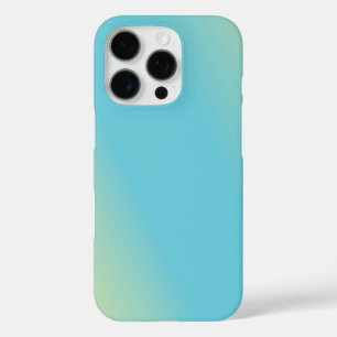 Blaugelb-grüne Gradient iPhone 16 Pro Hülle