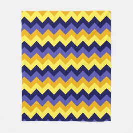 Blaugelbe Goldkornschüren Mittelfläschchen Fleecedecke