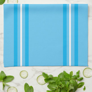 Blaugestreift Geschirrtuch