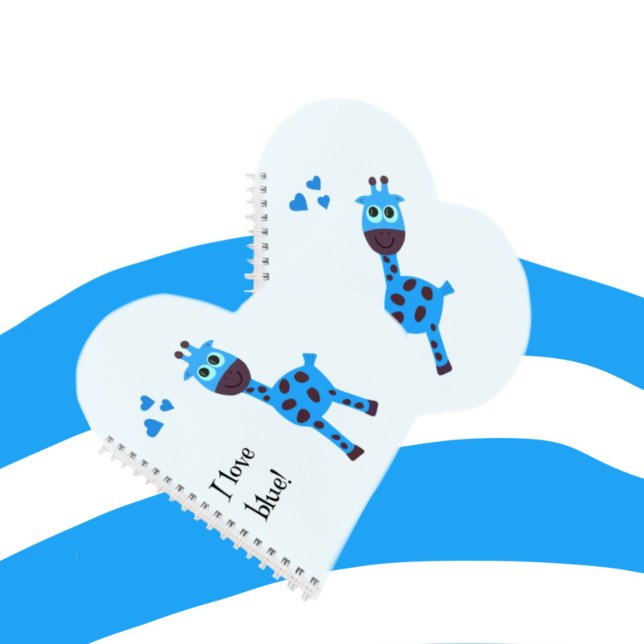 Blaugiraffe Notizbuch (Von Creator hochgeladen)