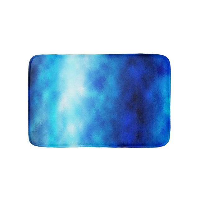 Blauglas Badematte (Vorderseite)