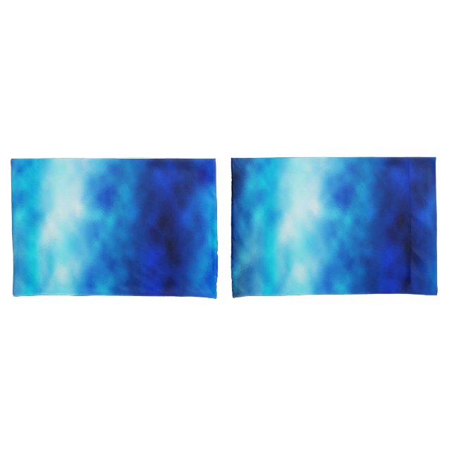 Blauglas Kissenbezug (Vorderseite-Set)