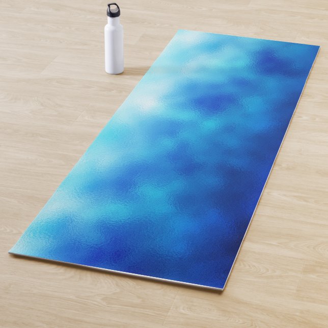Blauglas Yogamatte (Beispiel)