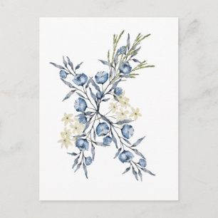 Blauglöckchen postkarte