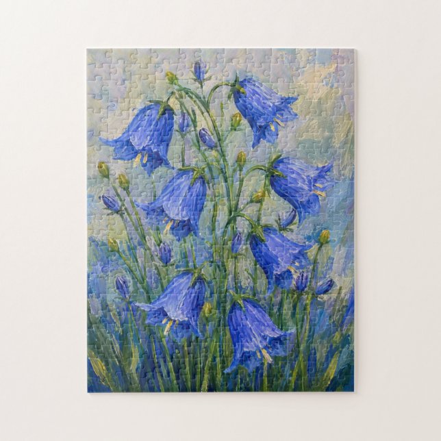 Blauglockenblumen (Vertikal)