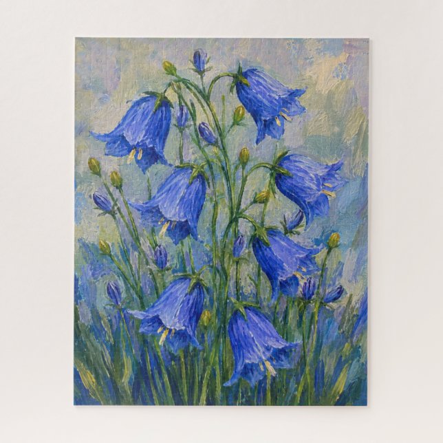 Blauglockenblumen (Vertikal)