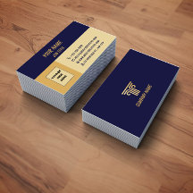 Blaugold Firmen QR-Code Visitenkarte