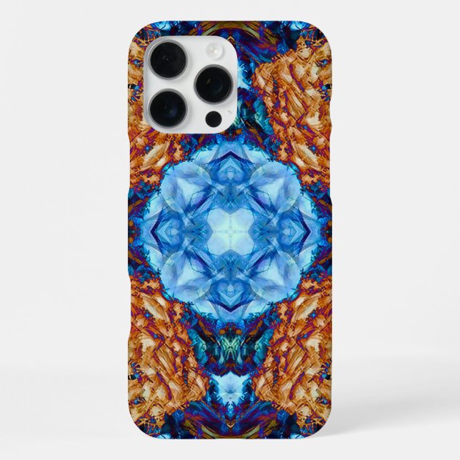 Blaugold-Tanne iPhone 16 Pro Max Hülle (Rückseite)