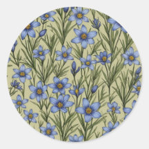 Blaugras-Blume