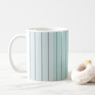 Blaugrau gestreift  kaffeetasse