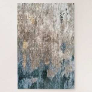 Blaugraue dekorative Abstrakte Kunstwerke