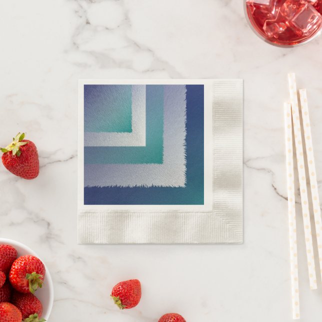 Blaugraue Ex-Pastellfarbe Serviette (Beispiel)