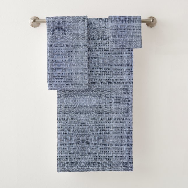 Blaugraue Korbweide Badhandtuch Set (Insitu)
