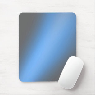 Blaugraue Mondlichtombre Mousepad