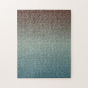 Blaugraue Rot-Grau Gradient Minimal schwierig