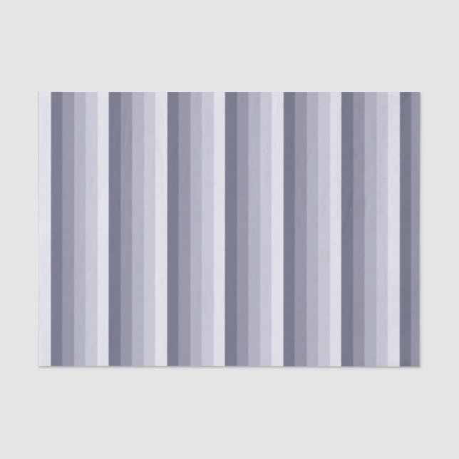 Blaugraue Schattenstreifen Seidenpapier (Vorderseite)
