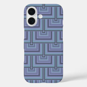 Blaugraue Streifen quadratische Schuppen Muster title_seo2