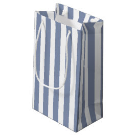 Blaugraue und weiße Streifen Kleine Geschenktüte