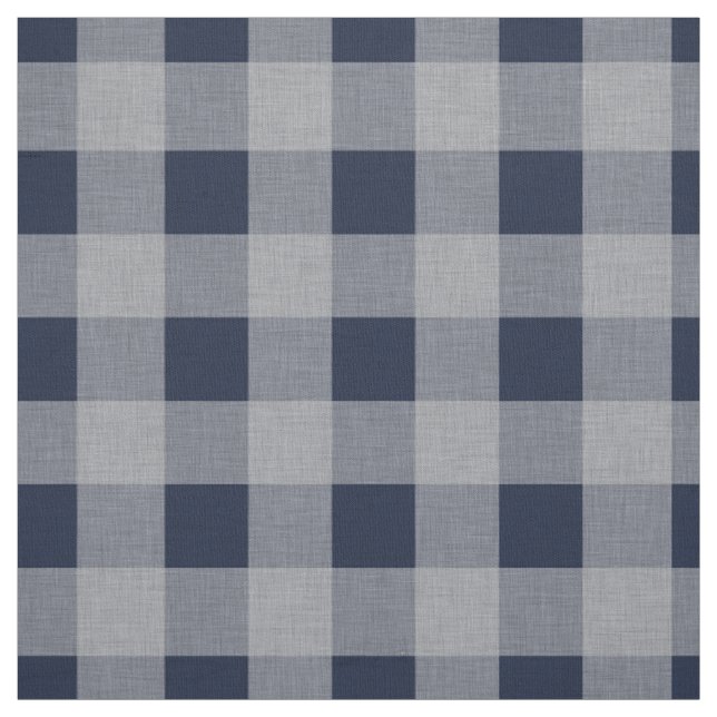 Blaugraues Prüfmuster | Lumberjack Kariert Stoff (Muster)
